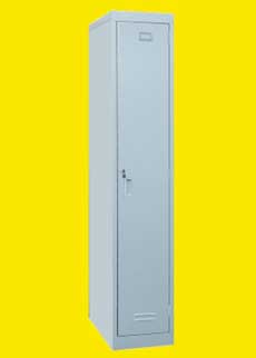 lk101 single compartment steel hanger locker