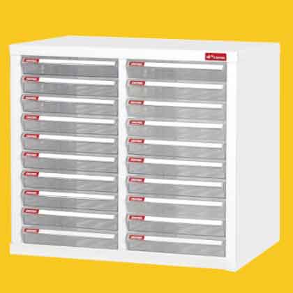 a4-220p double column data chest with 20 a4-p drawers 