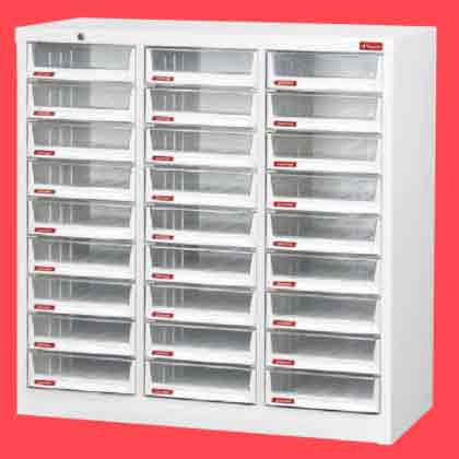 a4x-327hk double column data chest with 27 a4x-h drawers 