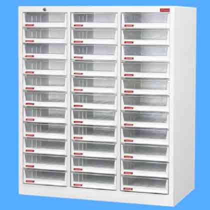 b4v-333h triple column data chest with 33 b4v-h drawers