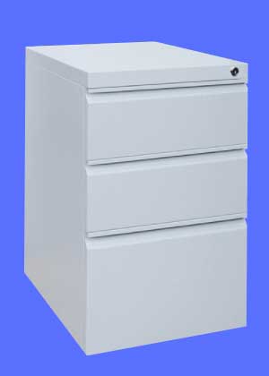 dr203h steel 3 drawer fixed cabinet pictiure