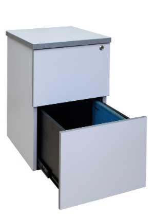 md-266 laminated mobile 2-drawer mobile cabinet picture